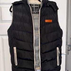 Joobox Classic Black Puffer Vest XXXL